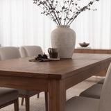 Portland Extension Dining Table - Honey Oak