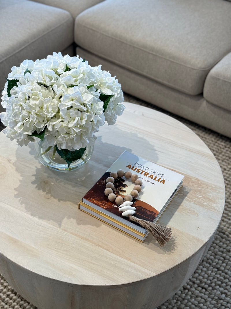 Cleo Wood Coffee Table