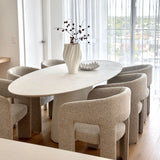 Juni 2400 Dining Table - White