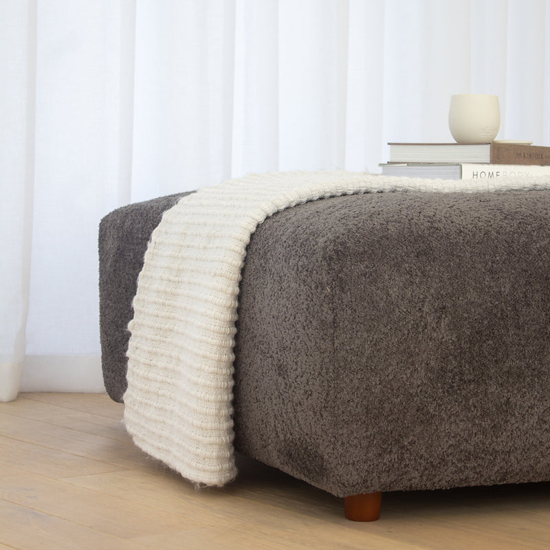 Lyla Ottoman - Cloud Caviar