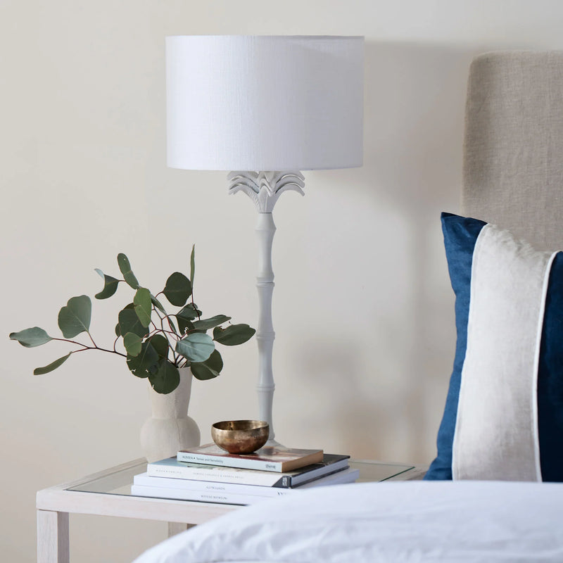 White online candlestick lamp