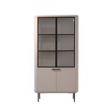 Iliad Display Cabinet with Glass Doors