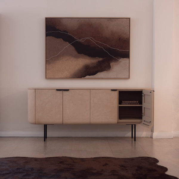 Iliad 4 Door Sideboard - Sand