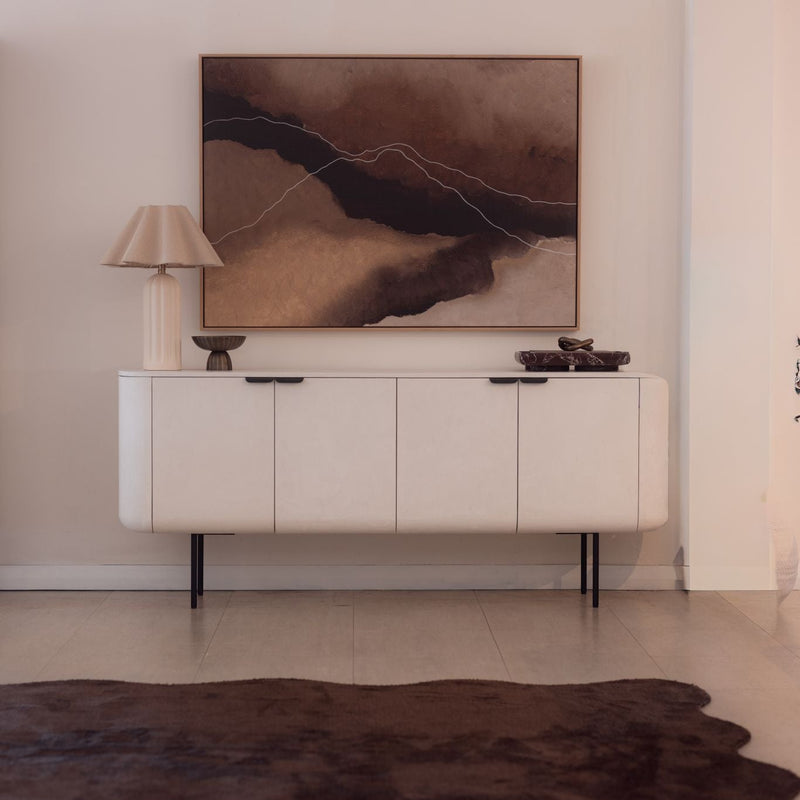 Iliad 4 Door Sideboard - White