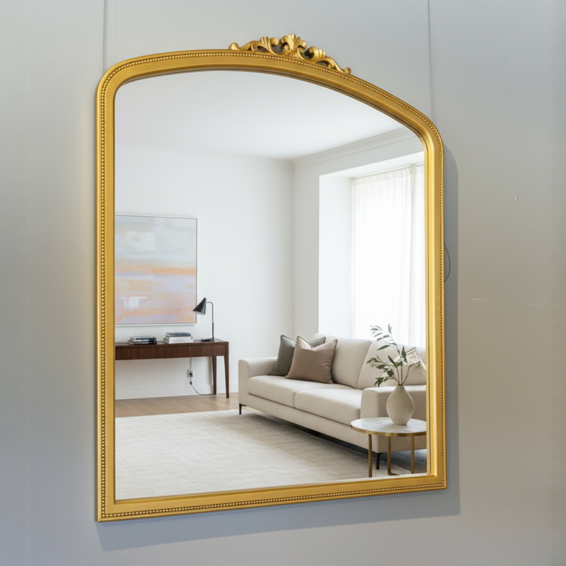 Heritage Mirror - Antique Gold