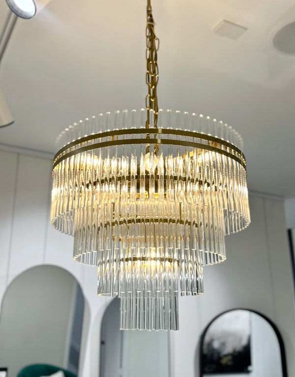 Infinity Chandelier - Brass