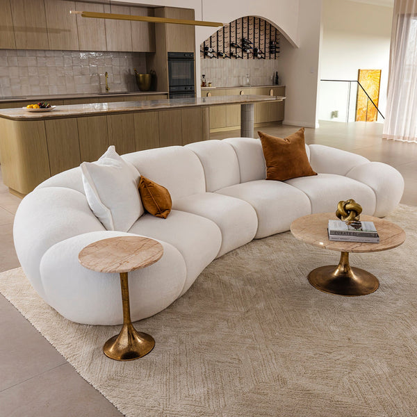 Florabelle 4 Seater Sofa - Vanilla