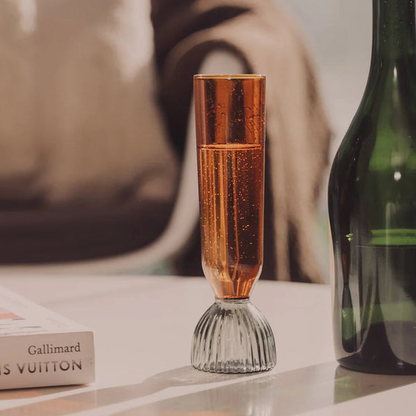 Kairos Champagne Flute (Set of 2) - Smoke