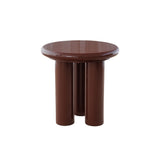 Kyma Side Table - Gloss Cinnamon