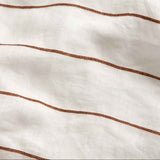 Cultiver Linen Standard Pillowcases (Set of 2) - Cedar Stripe