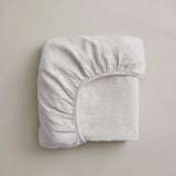 Cultiver Linen Fitted Sheet - Smoke Grey