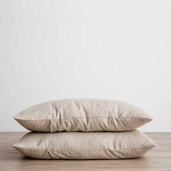 Linen Pillowcases (Set of 2) - Natural