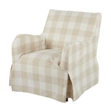 Logan Slip Cover Armchair - Taupe