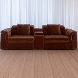 Lorde 2 Seater Loveseat - Provence Cinnamon