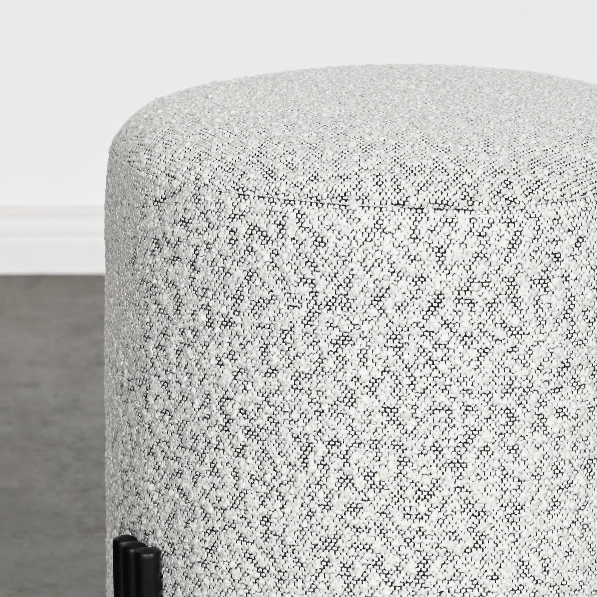Buy Black & White Luca Small Ottoman in Perth, Osborne Park, Joondalup