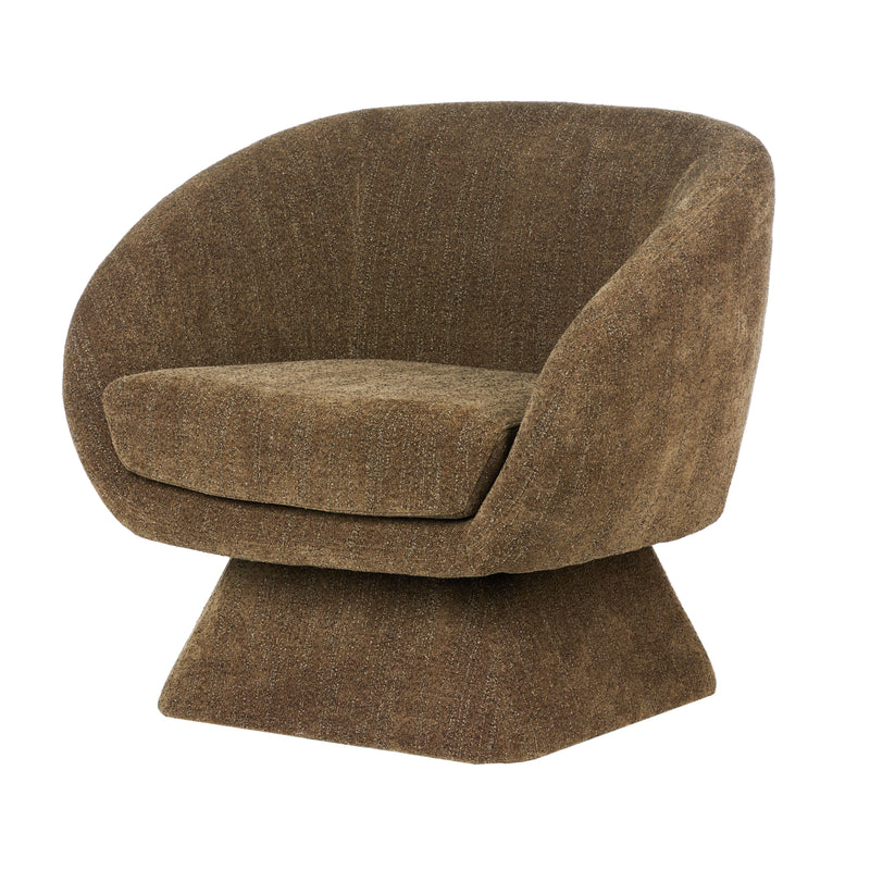 Lucca Swivel Chair - Olive