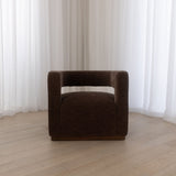 Lucci Arm Chair - Cozy Chestnut