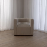 Lucci Arm Chair - Cozy Cobblestone