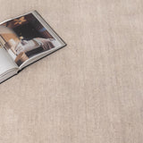 Carmine Hand-Knotted Wool Rug - Medium Beige