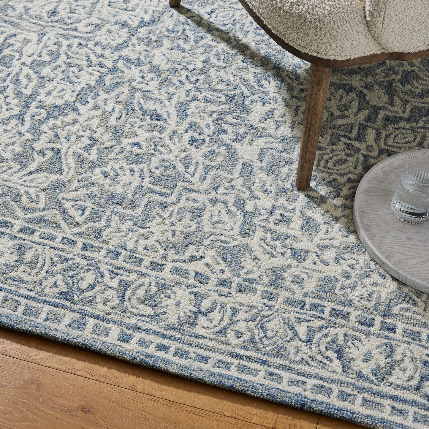 Mason Rug - Blue – The Furniture Gallery