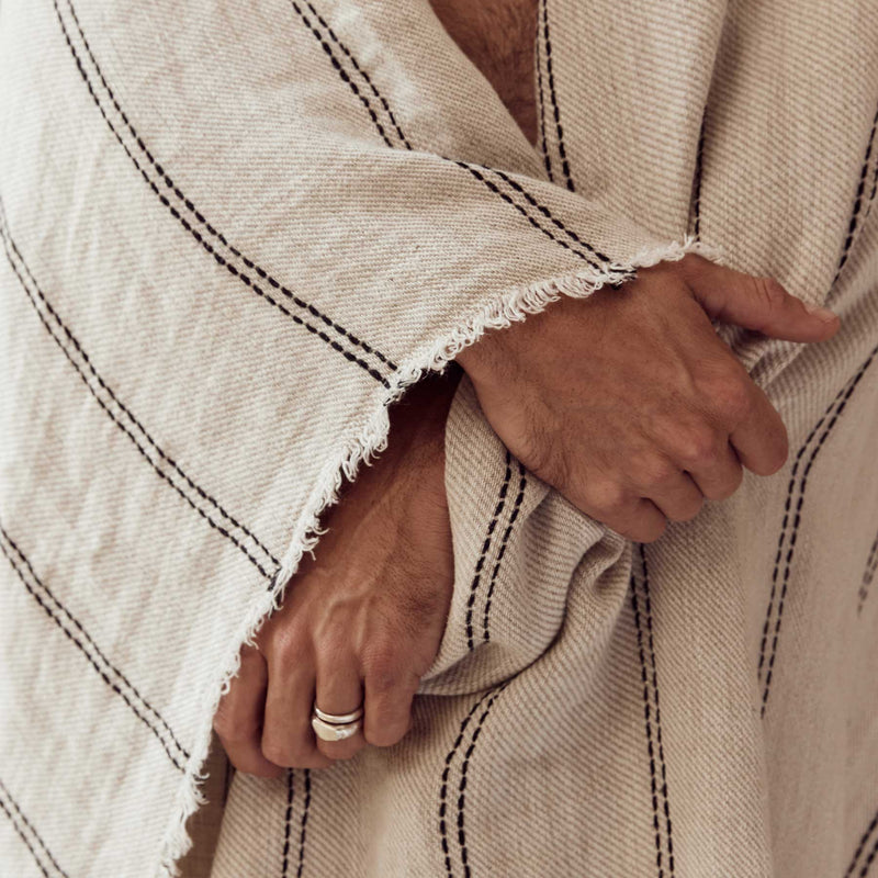 Mira Linen Throw - Ana
