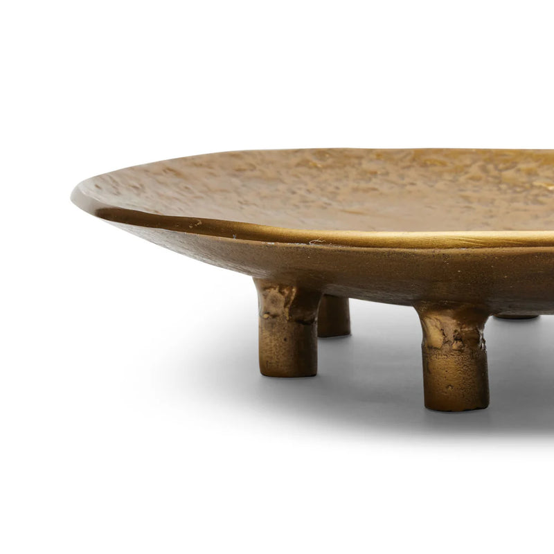 Mondo Platter - Antique Gold
