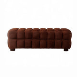 Monroe Bench Seat - Mohe Rust