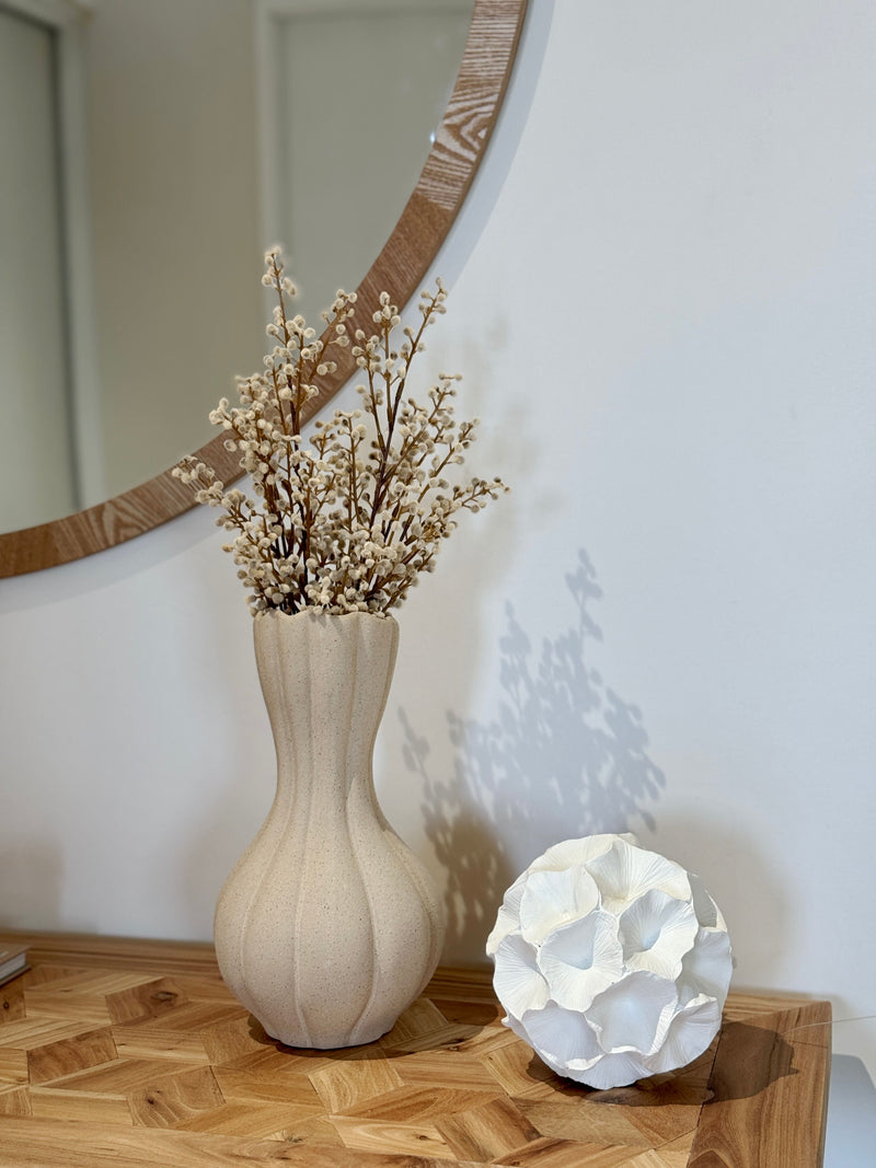 Hana Vase 30cm - Sand