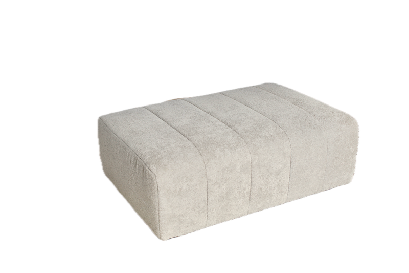 Laurent Ottoman - Cuddle Cobblestone