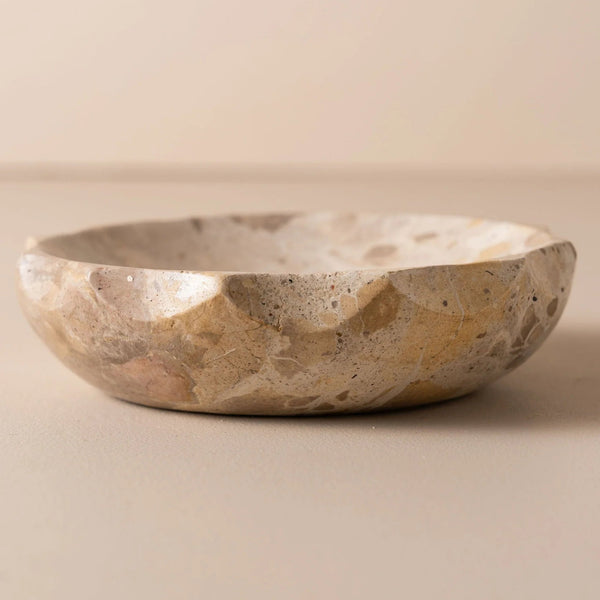 Opus Marble Sun Dish - Nougat