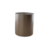 Orbis Side Table - Brushed Stainless Steel