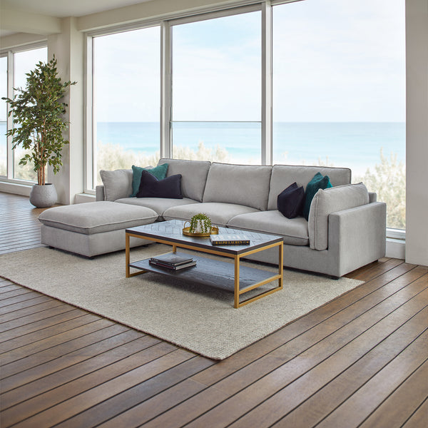 Oregon 3 Seater Chaise Lounge