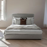 Orlando Bed - Light Grey