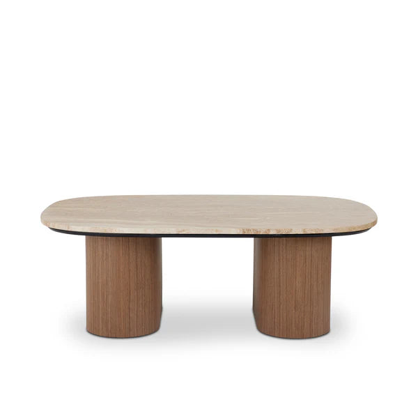 Oscar Travertine Look Coffee Table