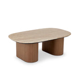 Oscar Travertine Look Coffee Table
