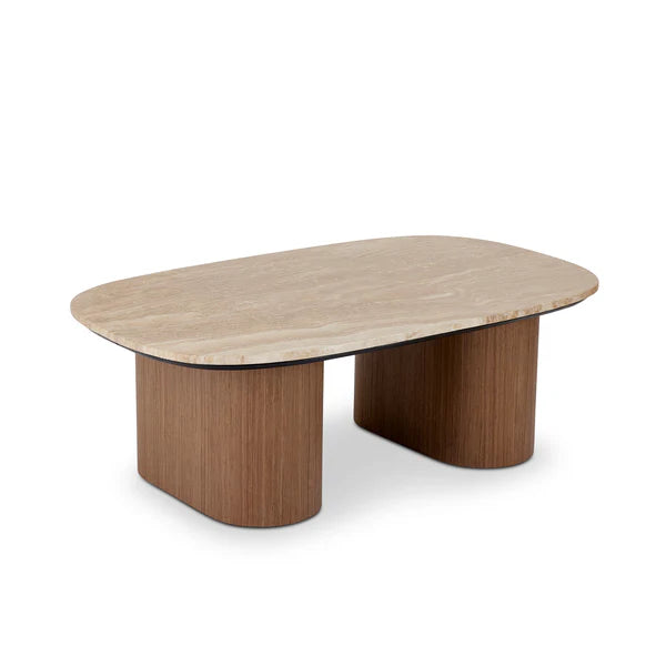 Oscar Travertine Look Coffee Table