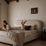 Ovalo Bed - Ecru