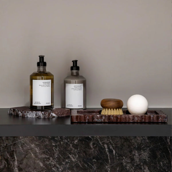 Palazzo Scalloped Bar - Rosso Levante