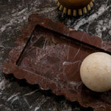 Palazzo Scalloped Bar - Rosso Levante