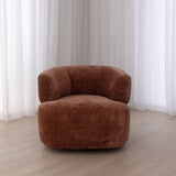 Paloma Swivel Arm Chair - Tilly Cinnamon