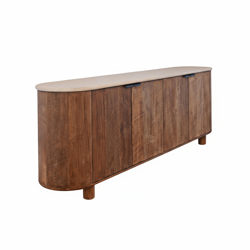 Panama 4 Door Sideboard