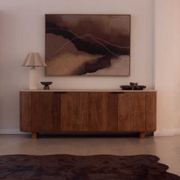 Panama 4 Door Sideboard