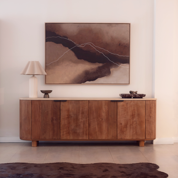 Panama 4 Door Sideboard