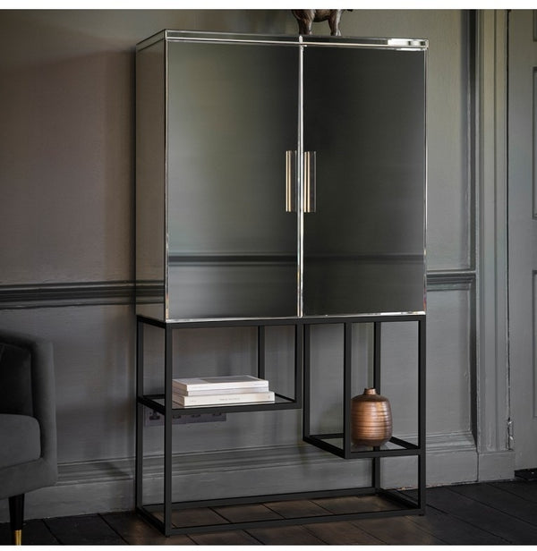 Pippard Cocktail Cabinet - Black