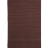 Plush New Zealand Wool Rug - Maroon