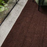 Plush New Zealand Wool Rug - Maroon