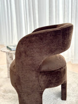 Formes Armchair - Chocolate