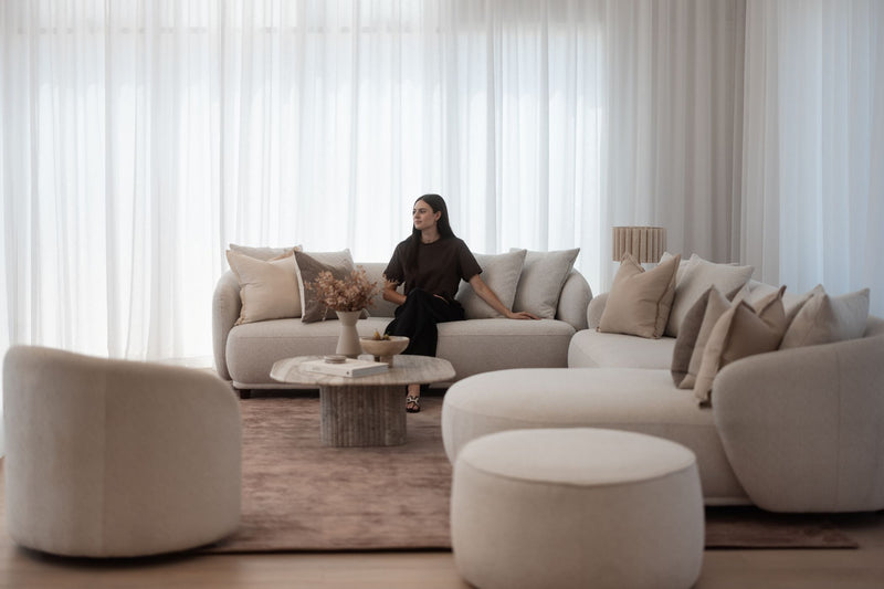 Rae 3 Seater Sofa - Cloud