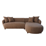 Rae 3 Seater with Chaise - Taupe