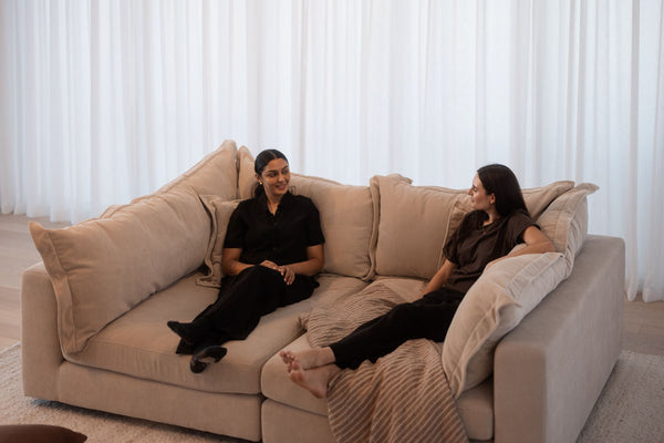 Reeves Day Bed Lounge - Exclusive Cobblestone